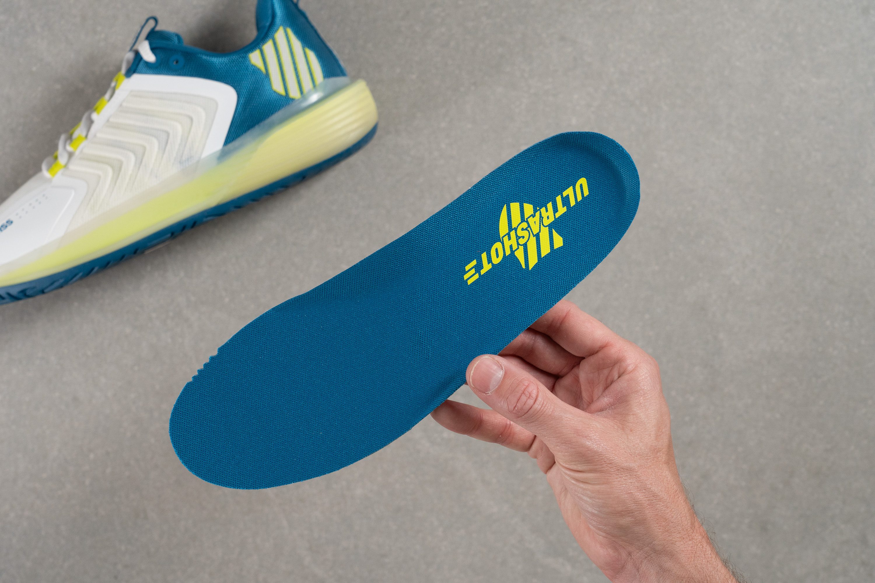 K-Swiss Ultrashot 3 Removable insole