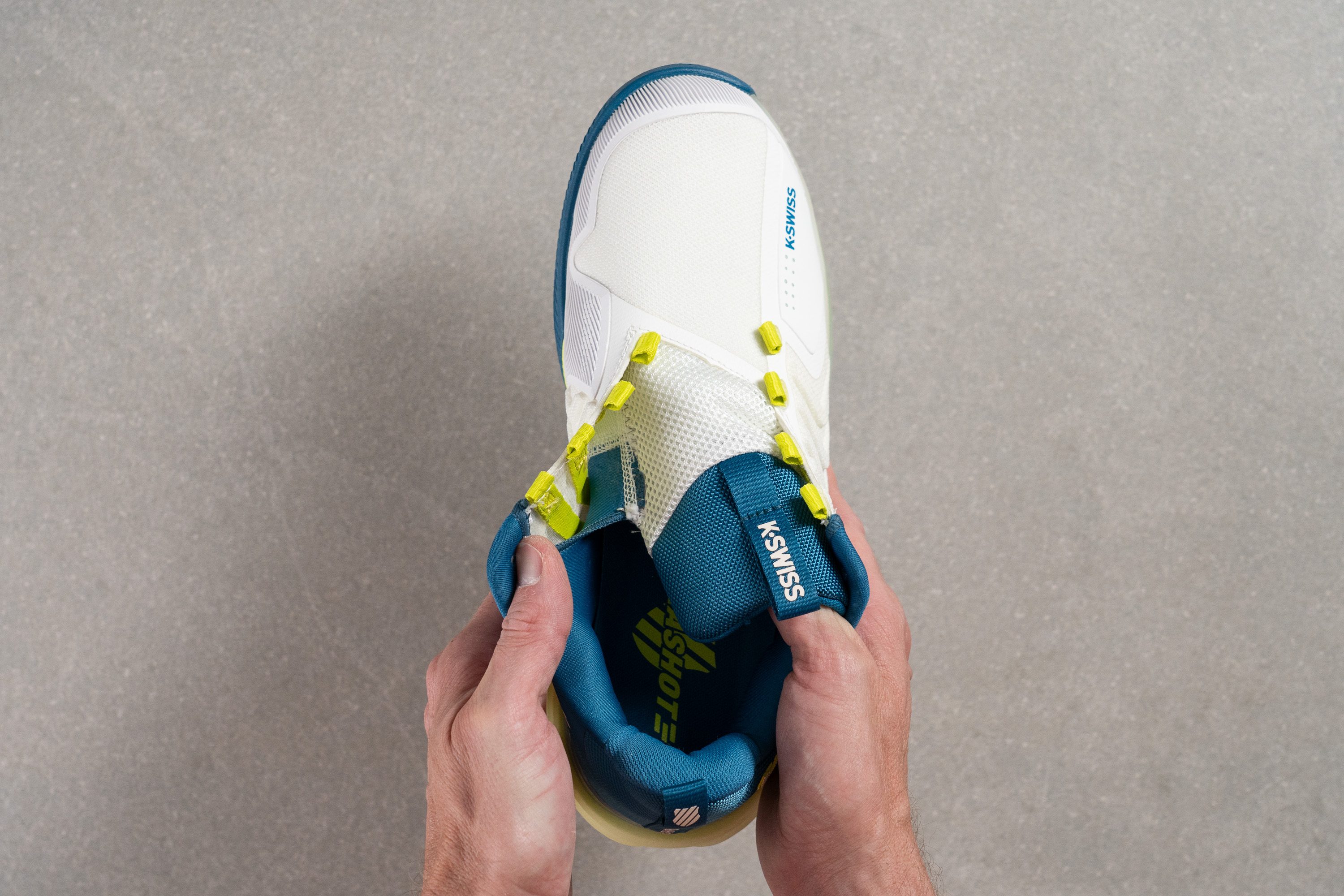 K-Swiss Ultrashot 3 Tongue: gusset type