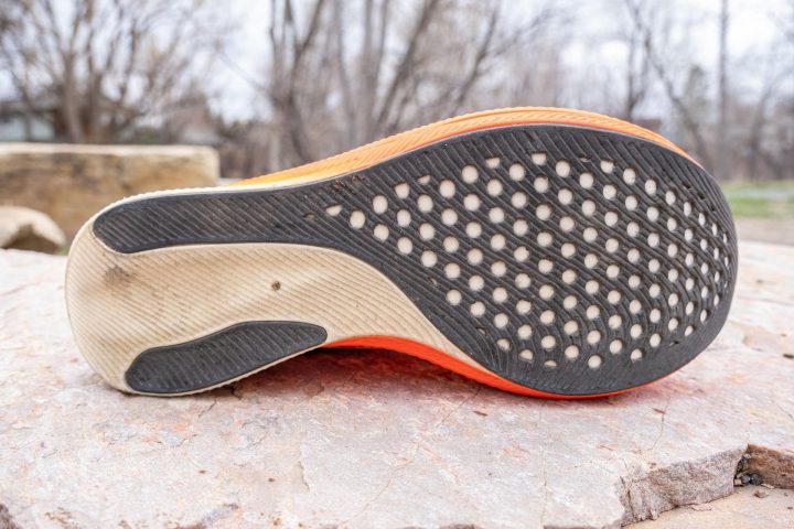 Outsole on MetaSpeed Sky