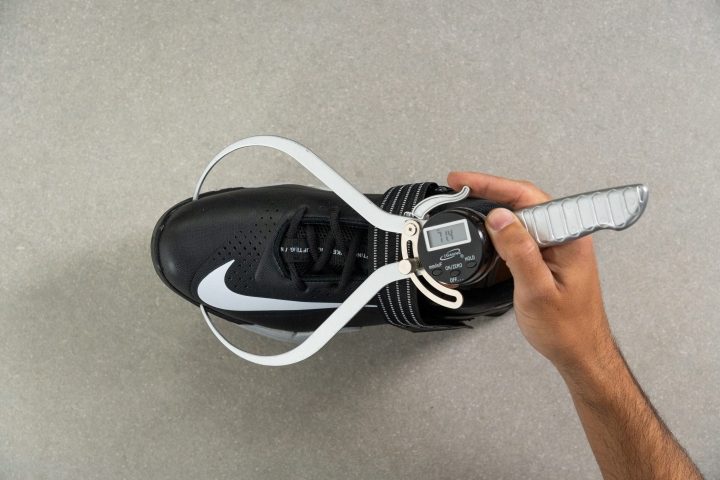 Nike Savaleos Toebox width at the big toe