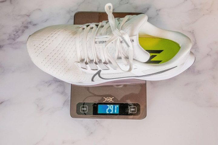 pegasus 38 weight grams