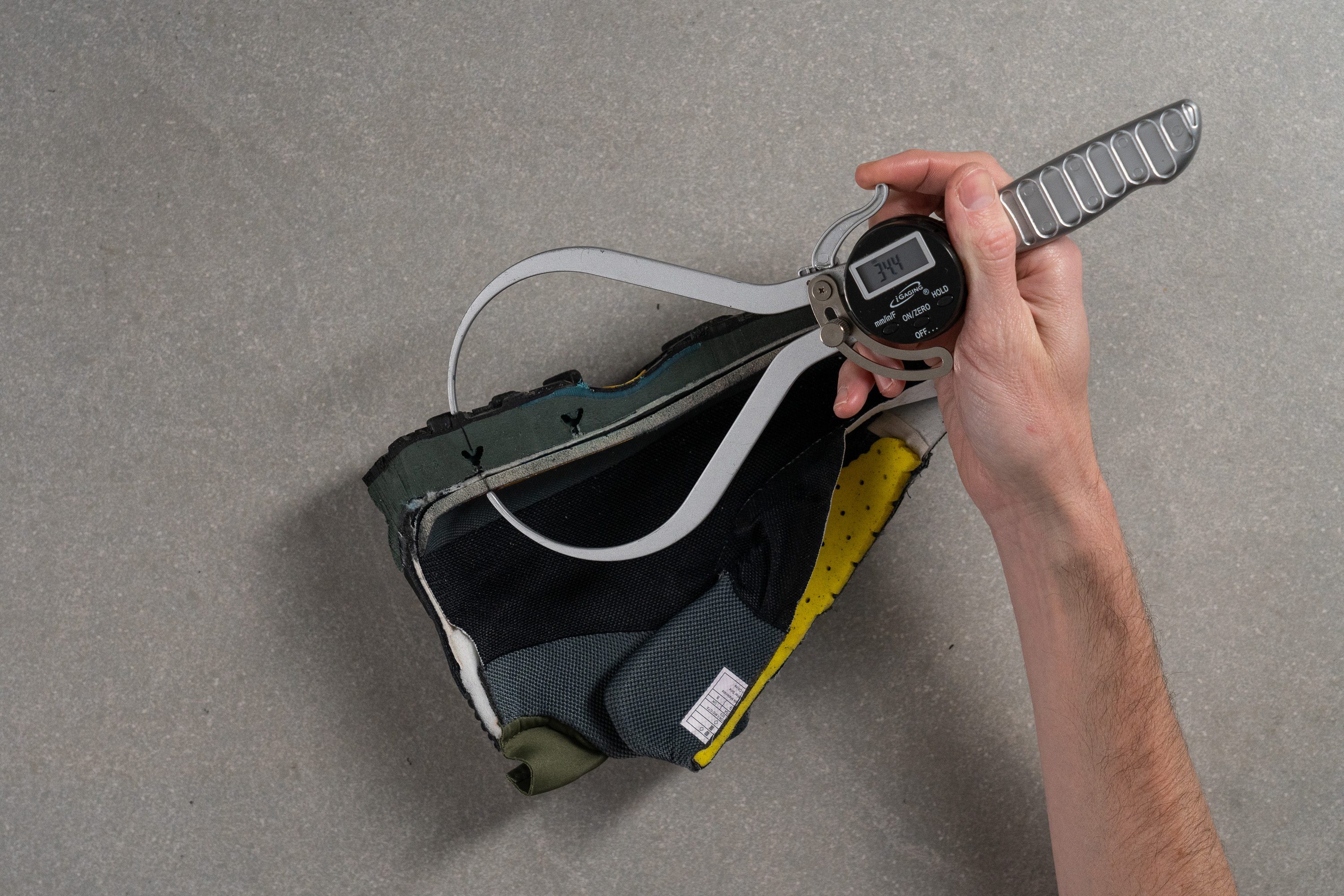 La Sportiva Ultra Raptor II Mid GTX Heel stack