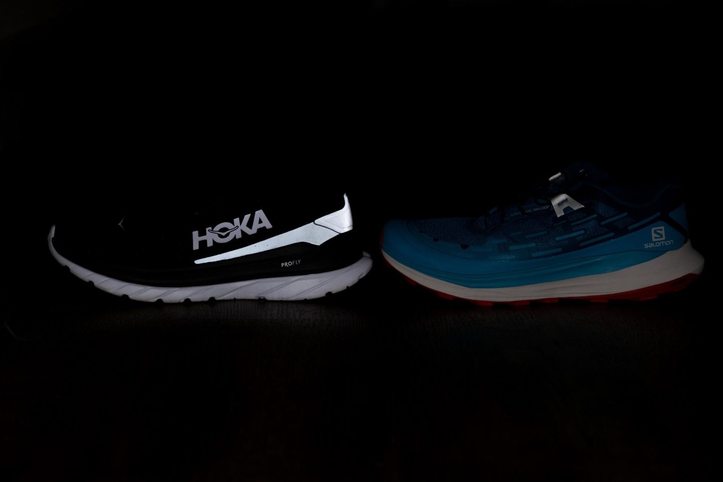 Cut in half Salomon Ultra Glide Review RunRepeat