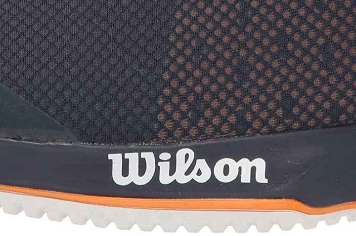 Outsole has begun to wear after only 2 days on the court wilson-kaos-swift-midsole-lateral-wilson