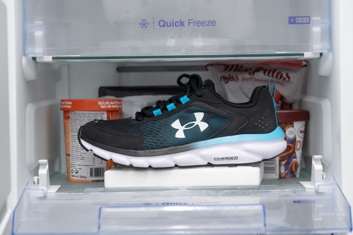 Under Armour Charged Assert 9 Midsole softness in cold