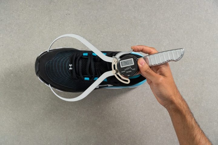 Under Armour Charged Assert 9 Toebox width at the big toe