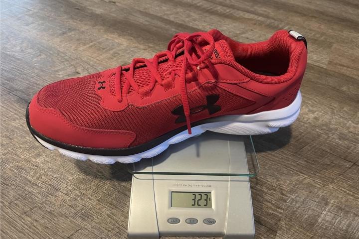 under armour charged assert 9 weight