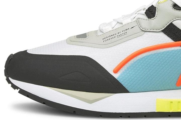 puma axelion bright womens training shoe in whiteelektro aquarose puma-mirage-tech-front