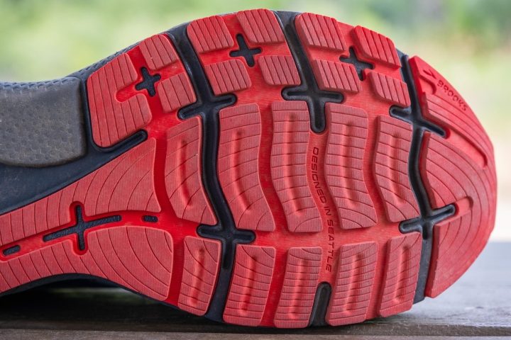 Brooks Ghost 14 Outsole Forefoot