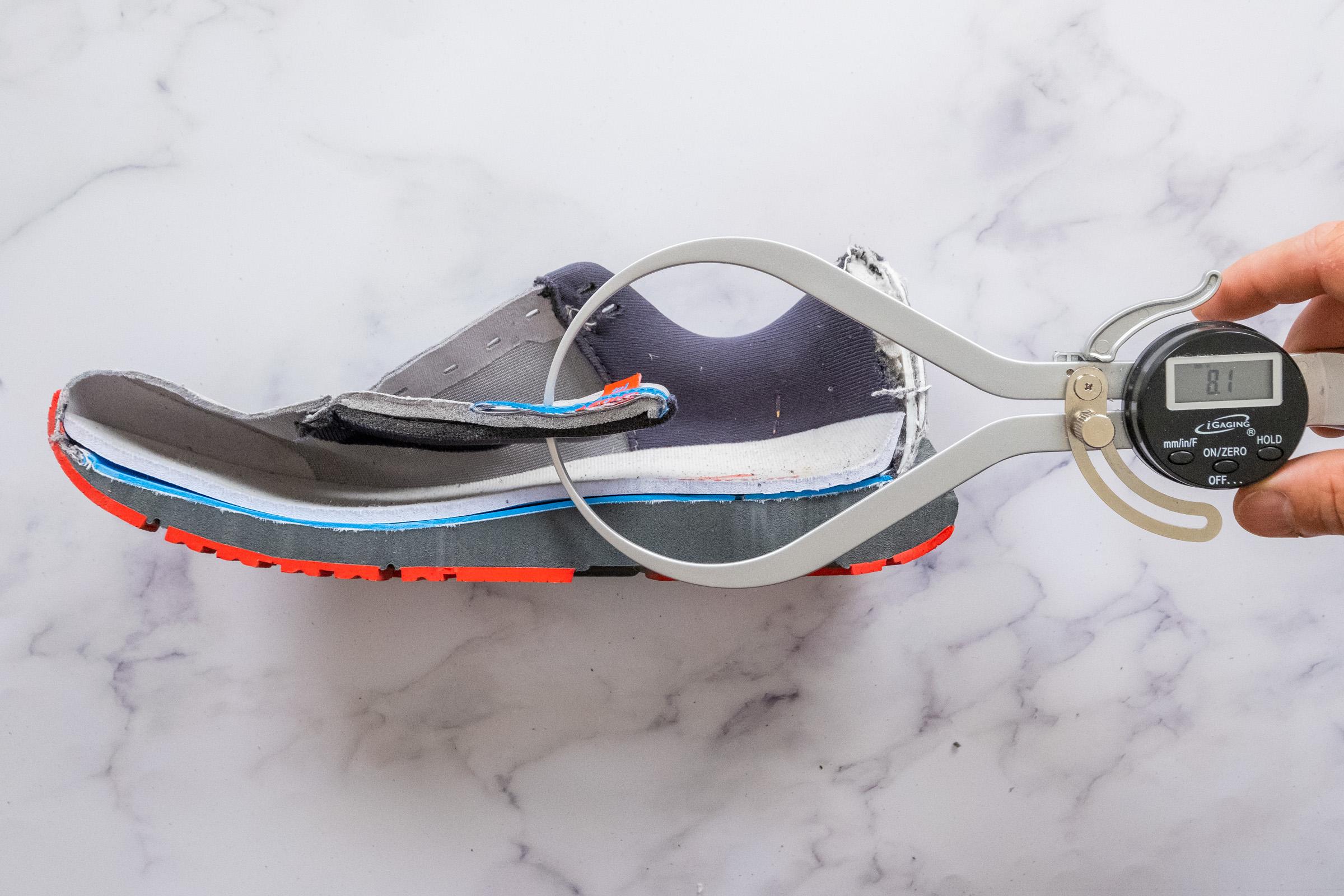 Brooks Ghost 14 grosor de la lengueta