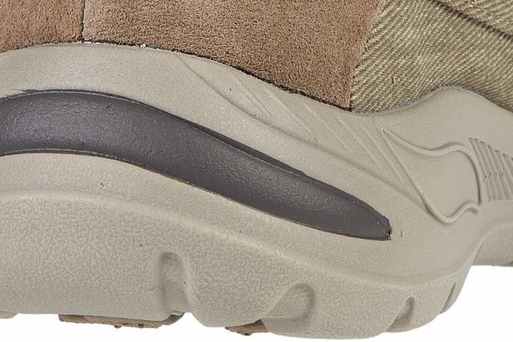 skechers How go walk arch fit-goodman taupe grey white men casual shoes 216183-tpe cushioning