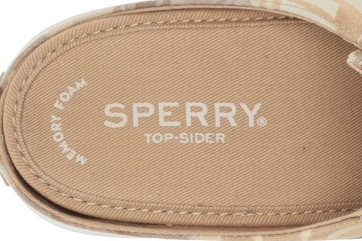 Provides arch supports body is constraining at first Mule sperry-crest-vibe-mule-memory-foam