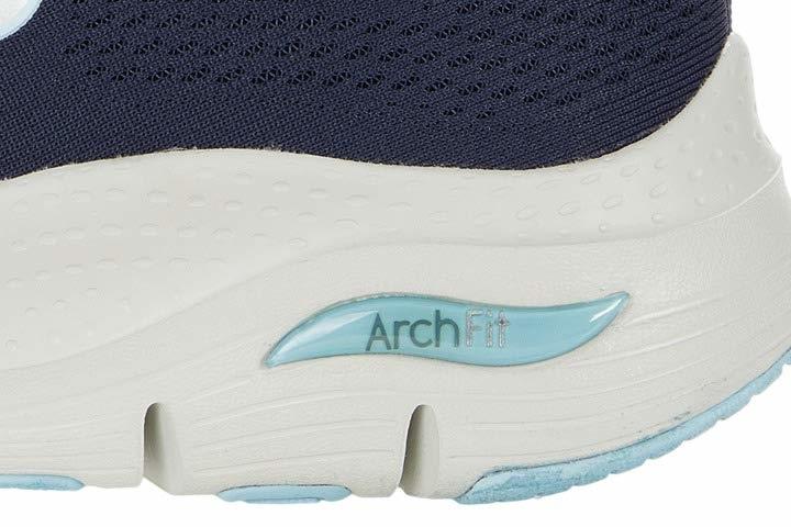 skechers energy racer embrace her white grey women arch fit