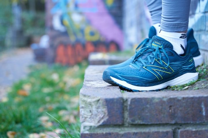 NB Fresh Foam 860 v12 on feet road running