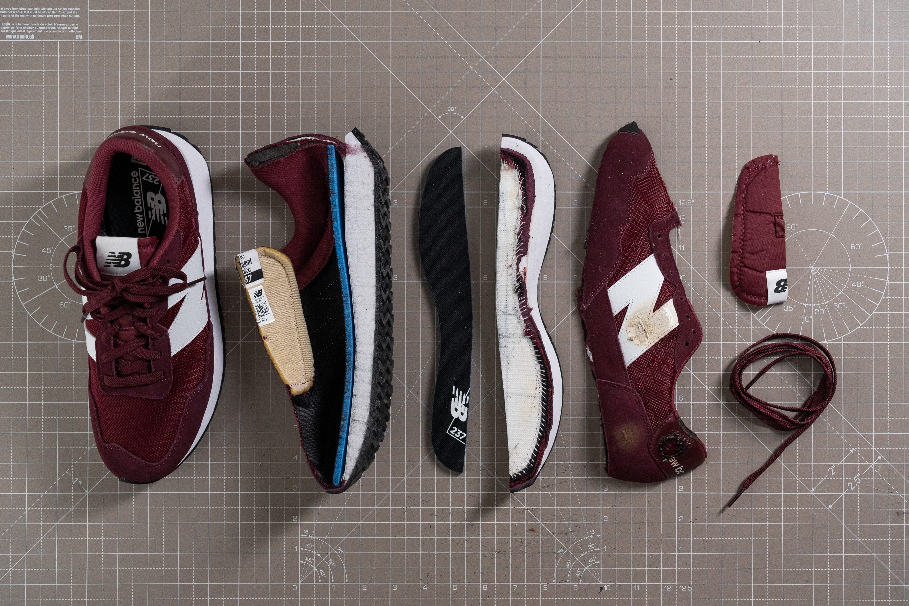 New Balance 237 Removable insole:1