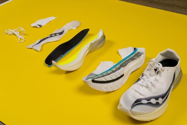 Estas nueva actualización de las Saucony Type A9 también gana en un+ 2 piezas