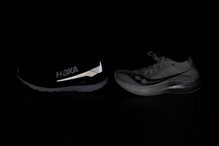 Estas nueva actualización de las Saucony Type A9 también gana en un+ reflectantes