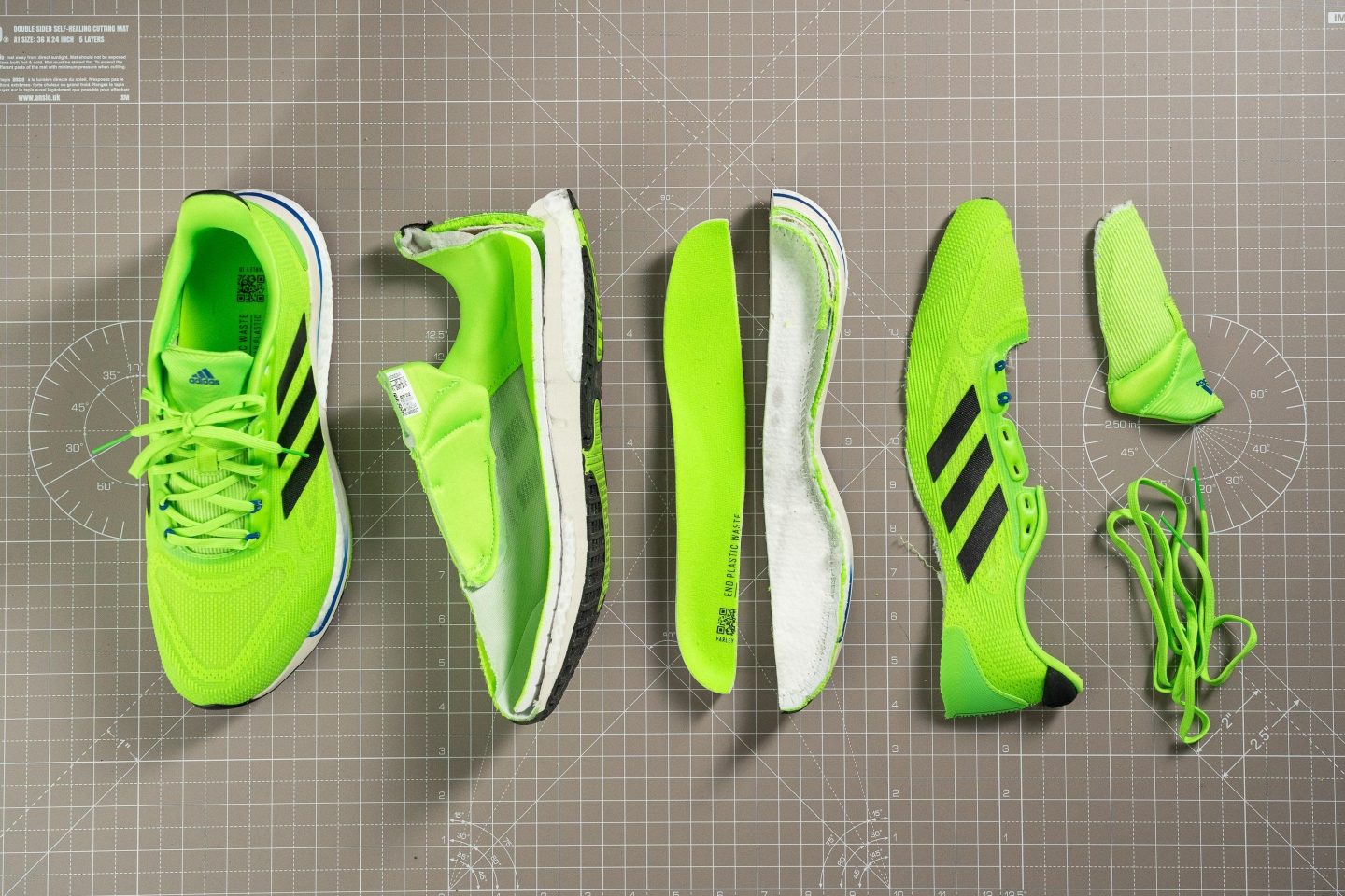 Cut in half Adidas Supernova+ Review RunRepeat