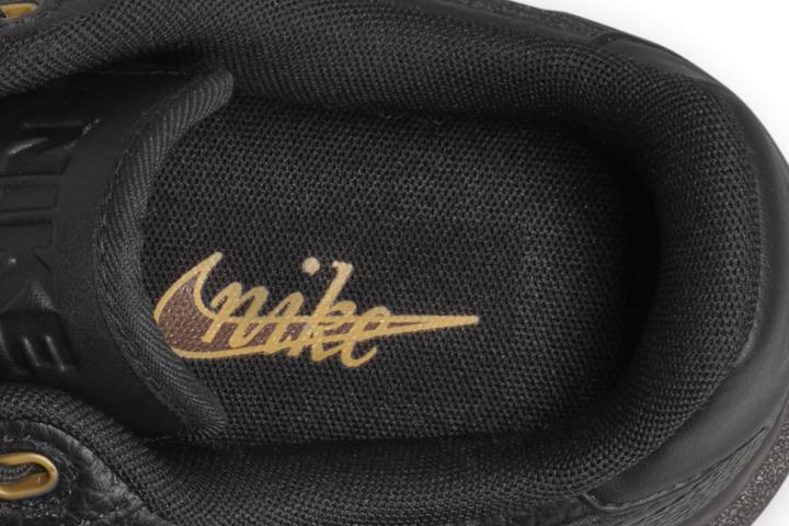 nike stefan Air Force 1  Luxe insole top view