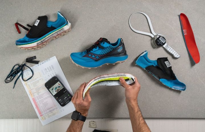 prueba laboratorio saucony endorphin edge