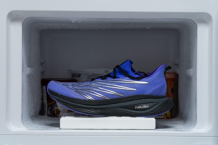 New Balance FuelCell SuperComp Elite v3 Difference in midsole softness in cold