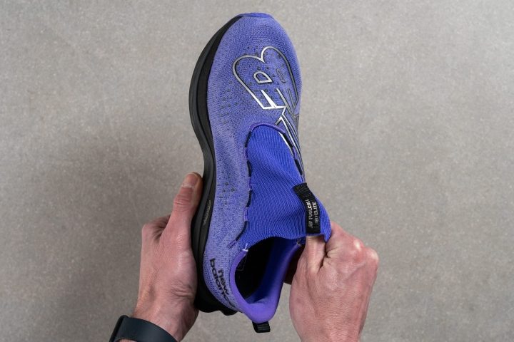 New Balance FuelCell SuperComp Elite v3 Tongue: gusset type