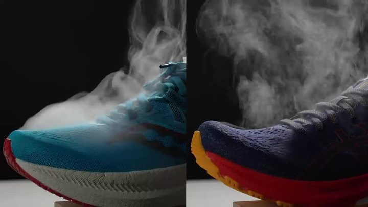 Saucony Triumph 20 breathability test