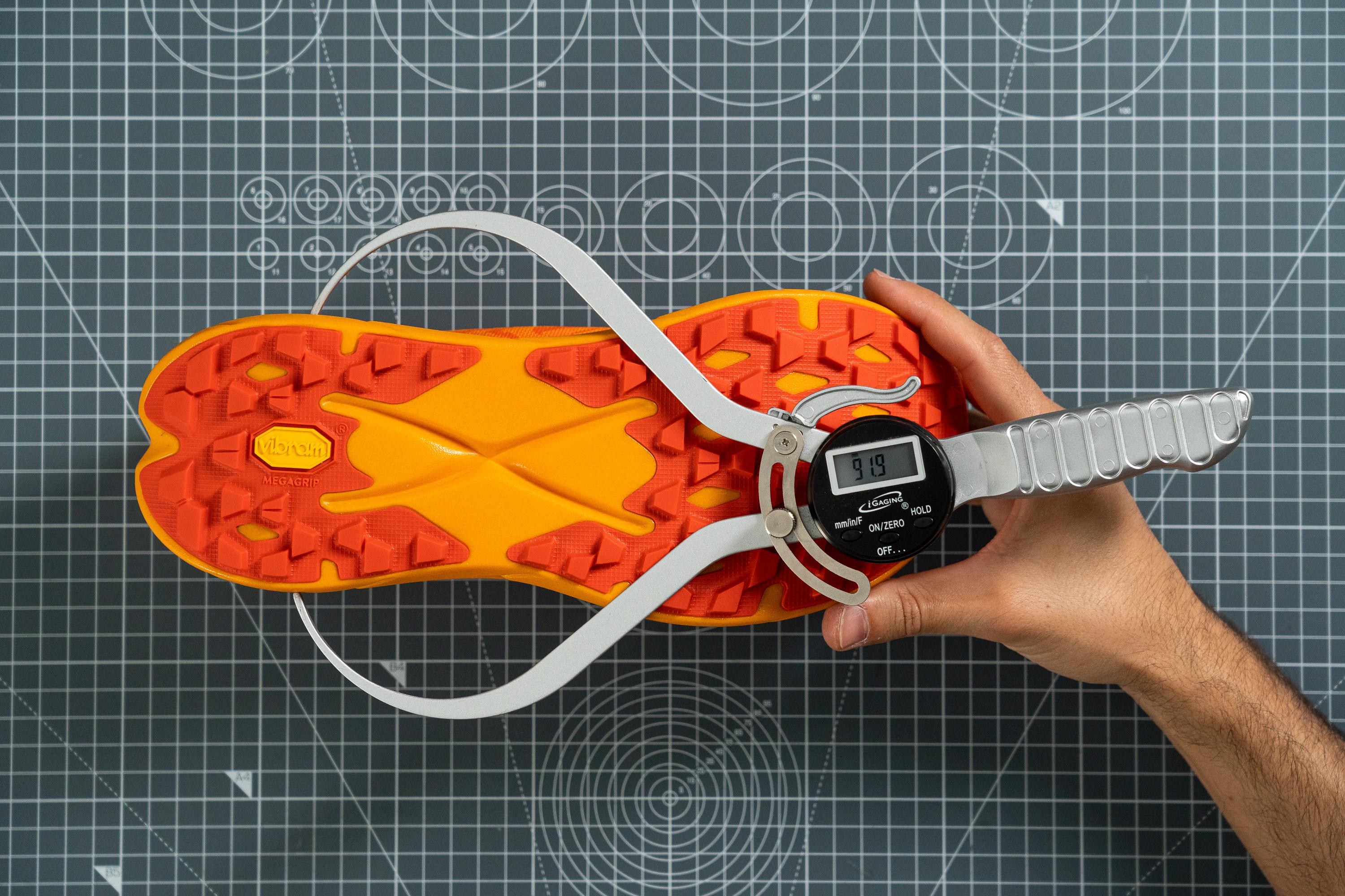 Heel base measurement on Tecton X