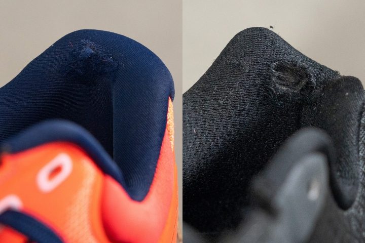 Comparación de la durabilidad de la talonera Adidas Dropset Trainer