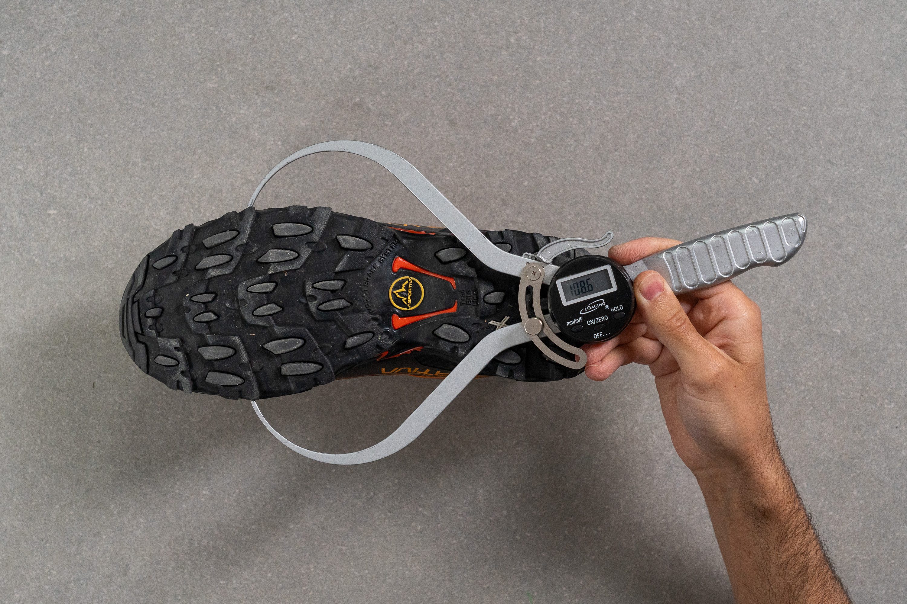 La Sportiva Ultra Raptor II Midsole width - forefoot