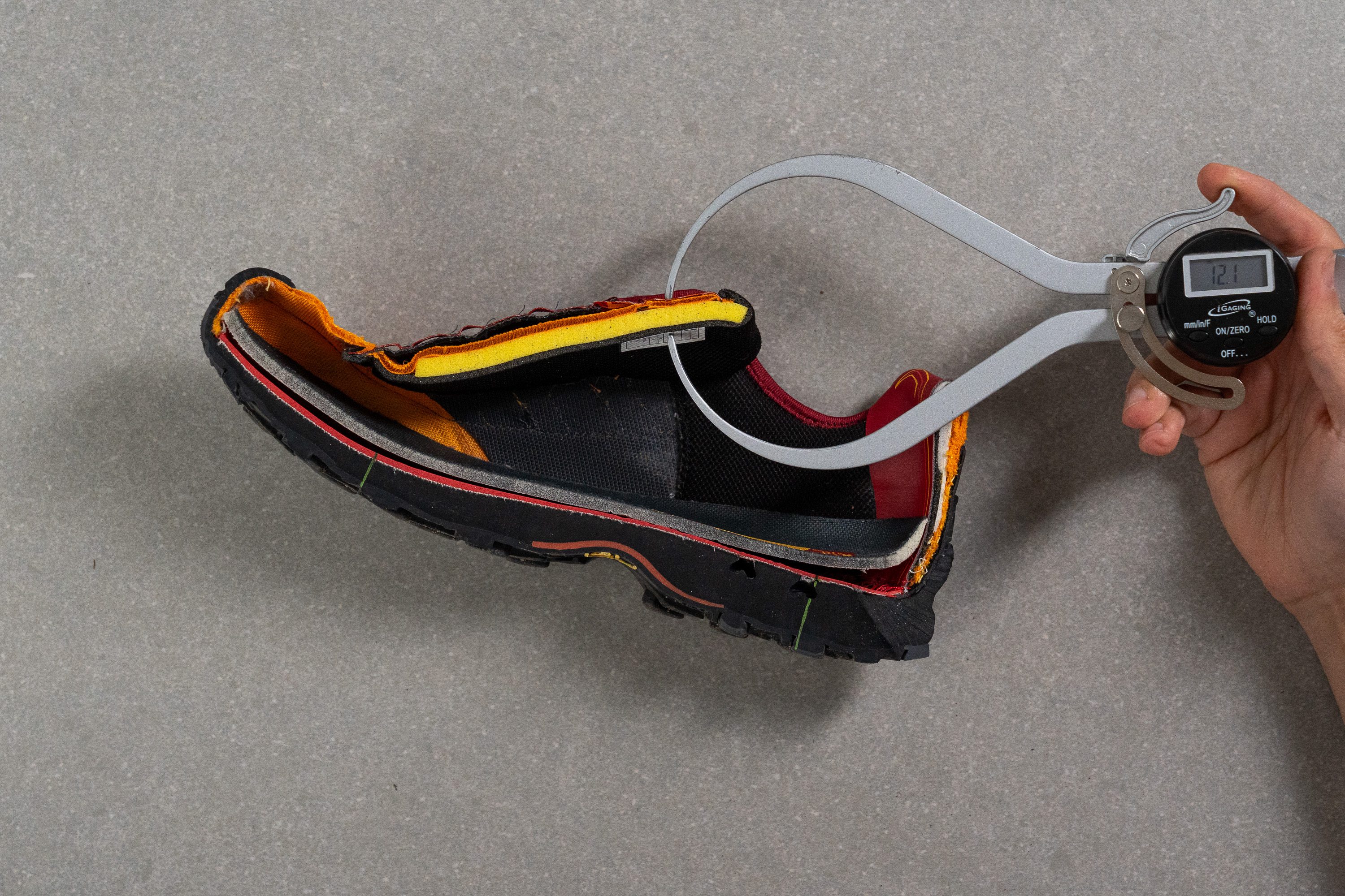 La Sportiva Ultra Raptor II Tongue padding