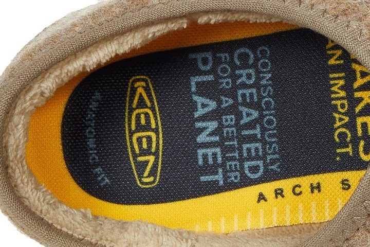 People looking for a supportive sneaker with removable insoles keen-howser-wrap-insole