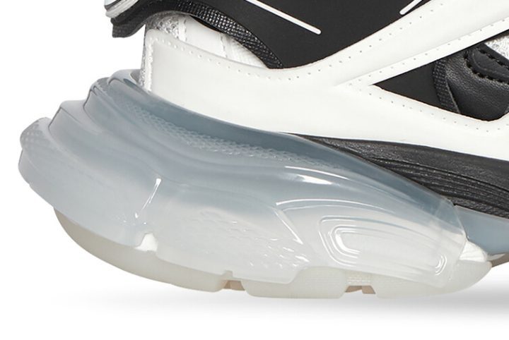 The perfect fit of the Track Clear Sole balenciaga-track-clear-sole-heel