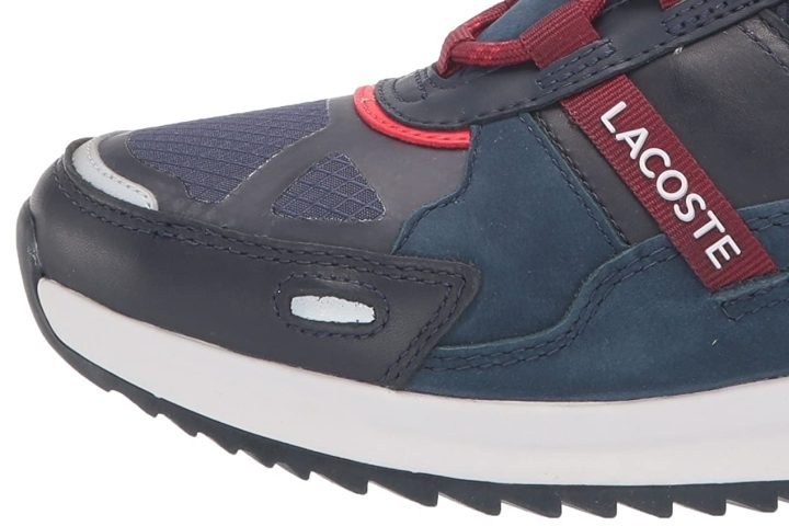 el producto Blau lacoste Elite Synthetic EU 11 White Navy Red Blau lacoste-run-breaker-toebox