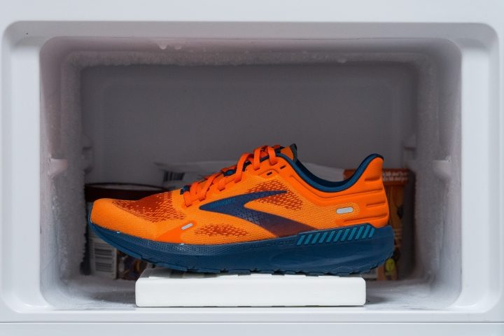 Brooks Launch GTS 9 Difference in midsole softness in cold freezer
