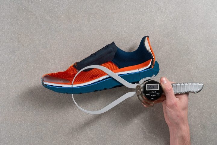 Brooks Launch GTS 9 Forefoot stack measure