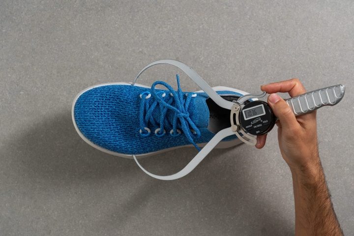 Allbirds Tree Dasher 2 Toebox width at the widest part