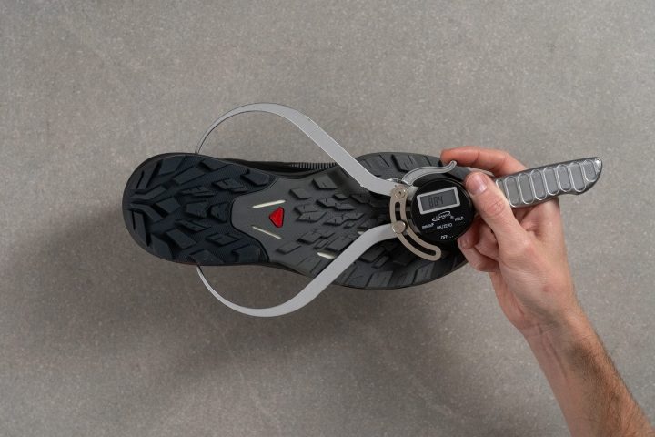 Salomon Outpulse Mid GTX Midsole width in the heel
