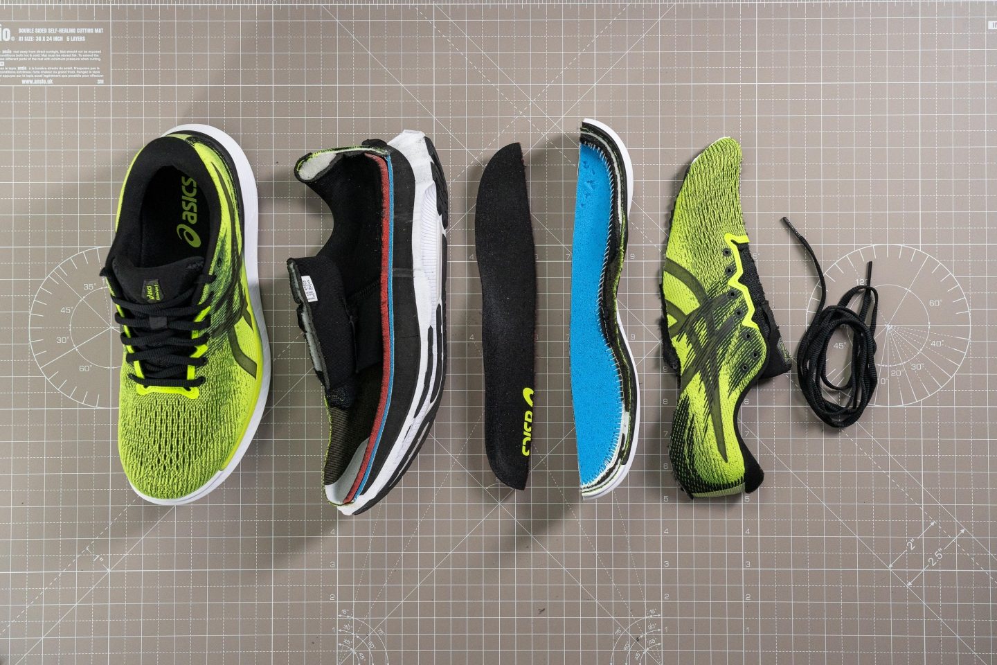 asics glideride sizing