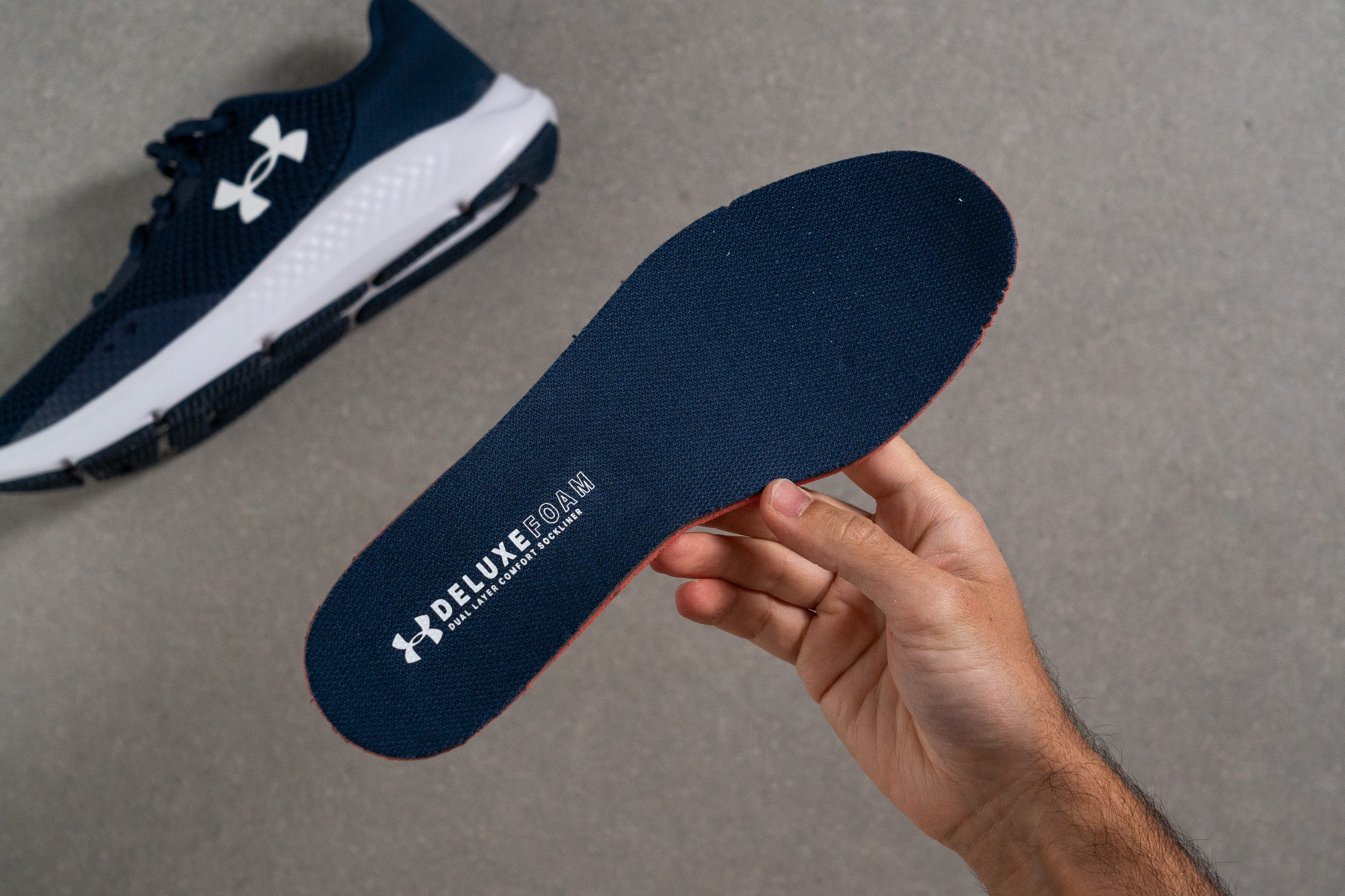 Under Armour Charged Pursuit 3 Removable insole