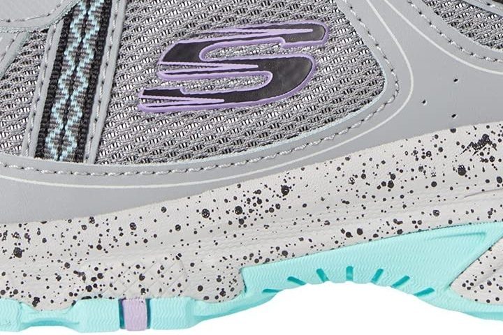 Footwear SKECHERS Dynamight 58360 BKW Black White skechers-hillcrest-vast-adventure-upper-logo