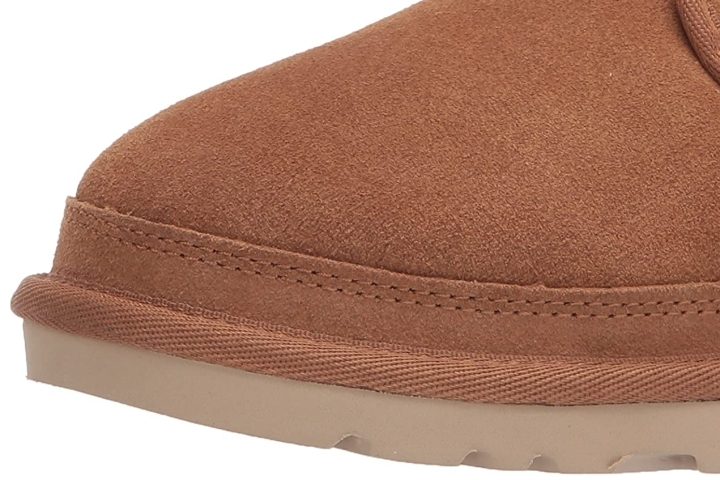 Кожаные зимние угги ugg mini ugg-neumel-low-toebox