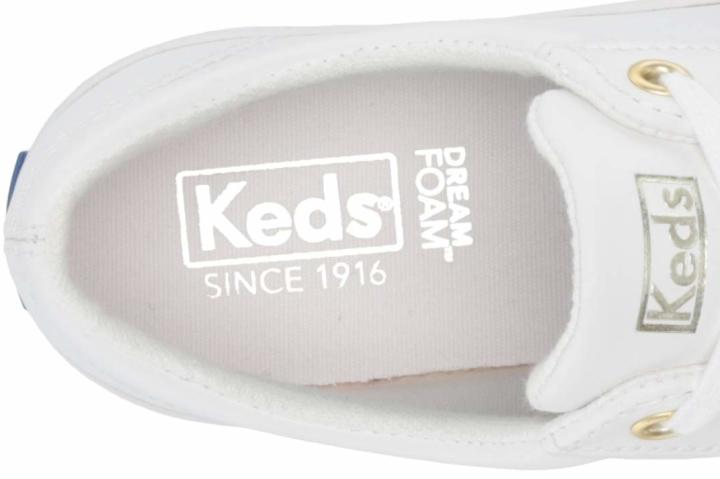 Keds Jump Kick Leather: a gold touch for class keds-jk-leather-insole