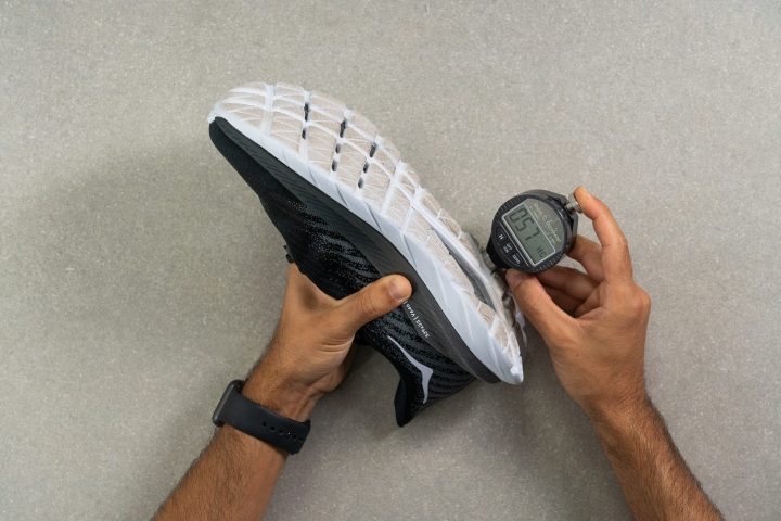 hoka Mood Mach 5 outsole hardness durometer