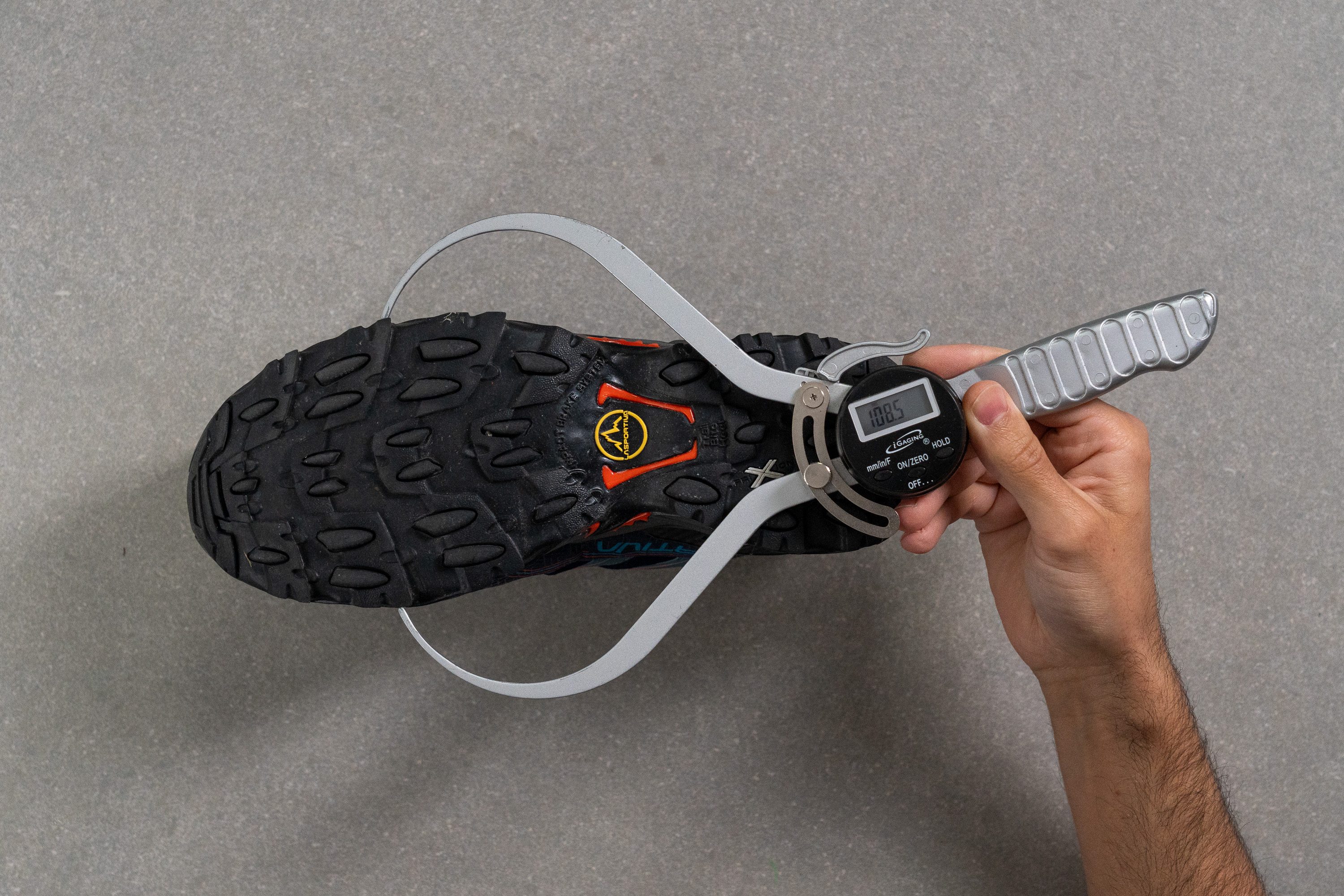 La Sportiva Ultra Raptor II GTX Midsole width - forefoot