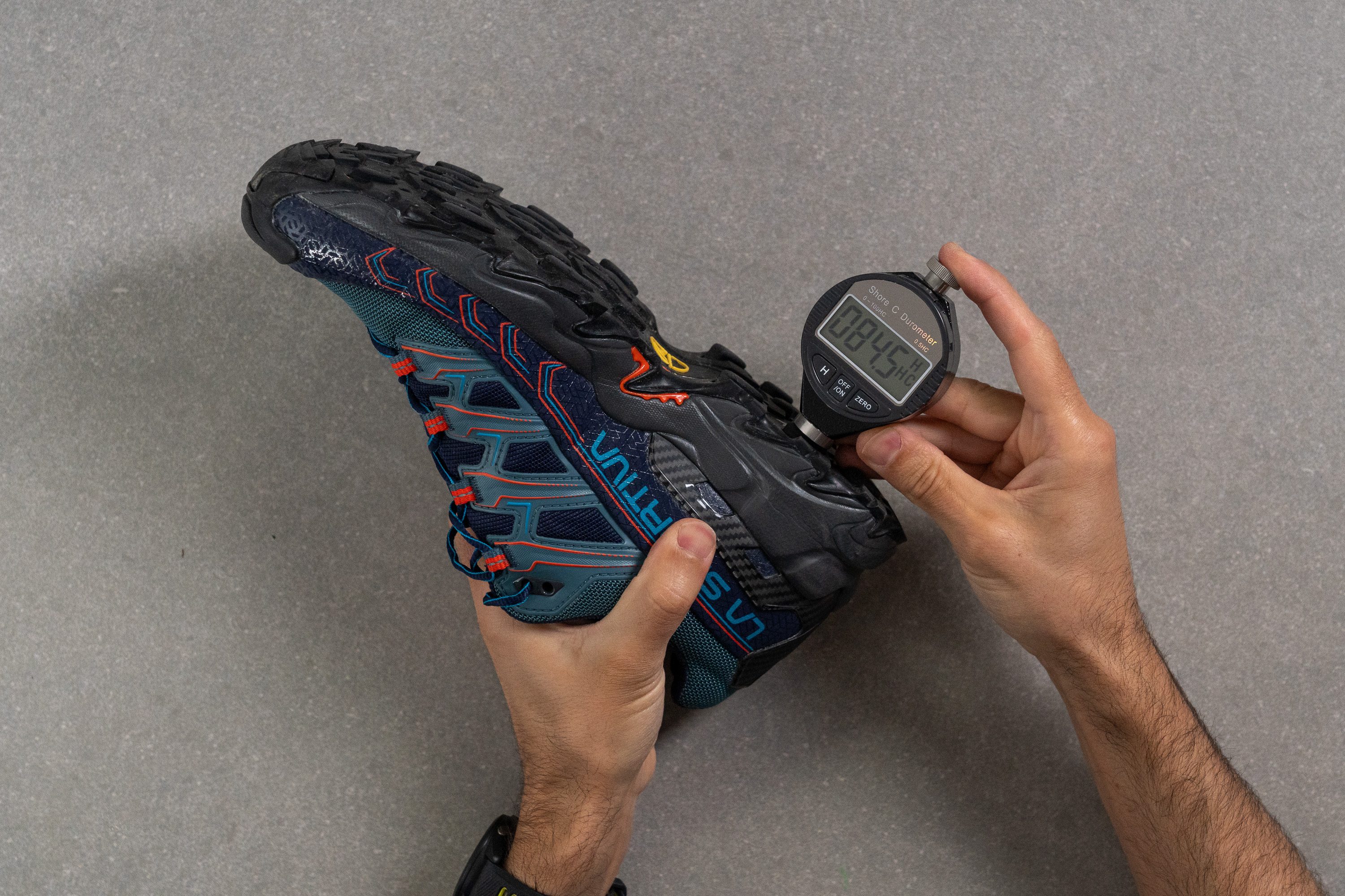 La Sportiva Ultra Raptor II GTX Outsole hardness