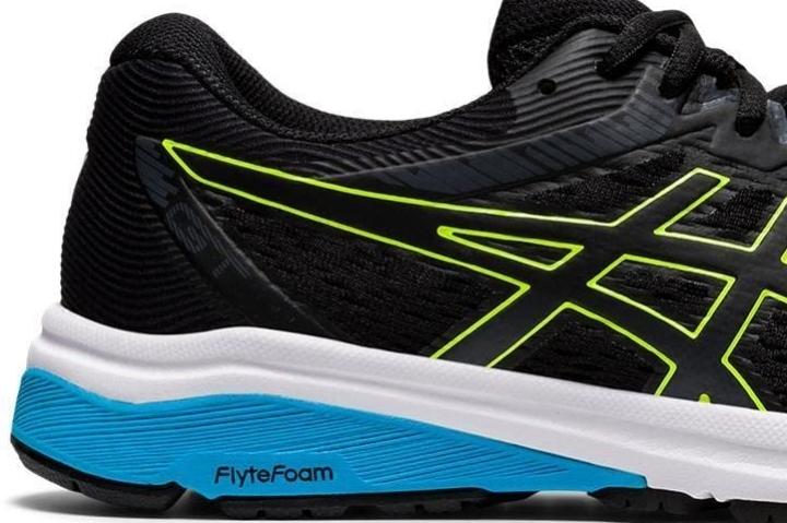 Trainers training asics Gel-Quantum 90 1201A064 Black Glow Yellow 007 flytefoam