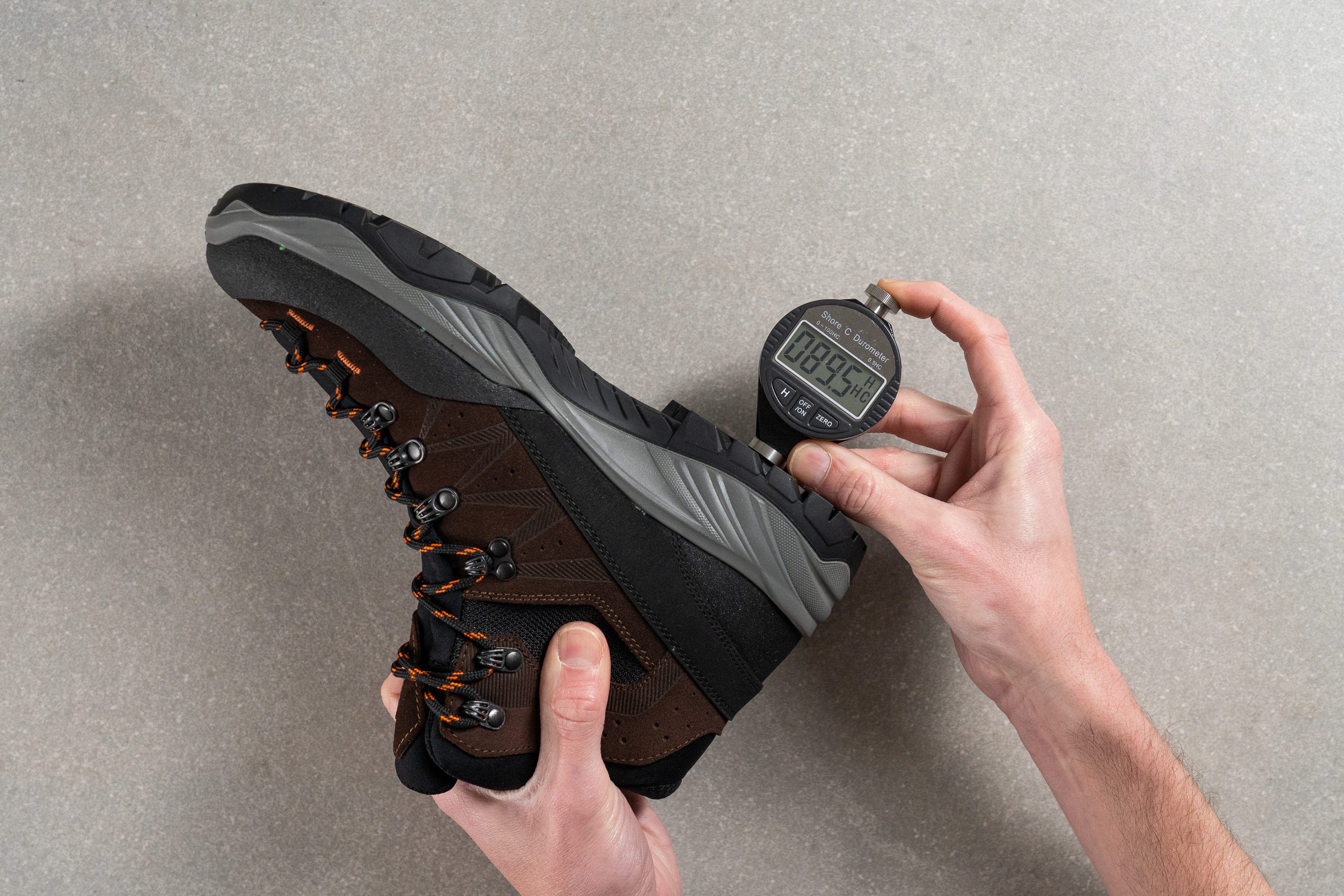 We recommend the Boreas GTX as an excellent choice for Outsole hardness
