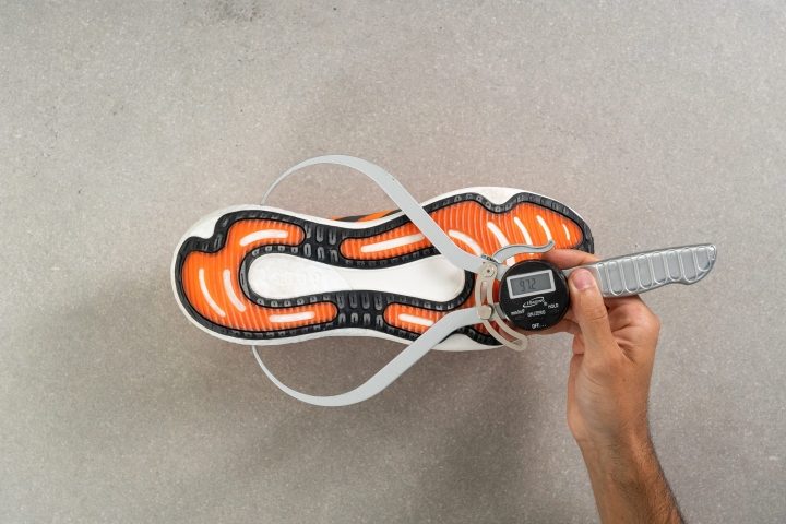Adidas Supernova 2 Midsole width in the heel