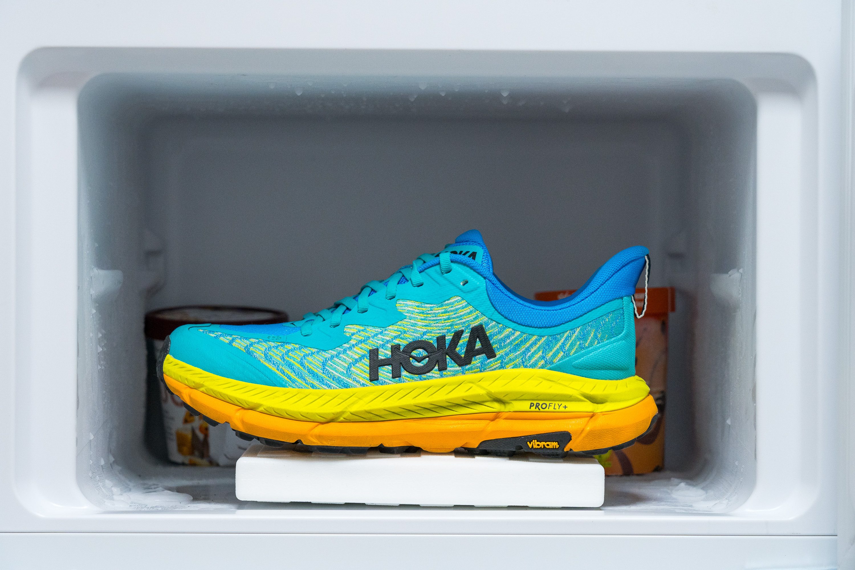 Hoka womens hoka one one elevon Difference in midsole softness in cold